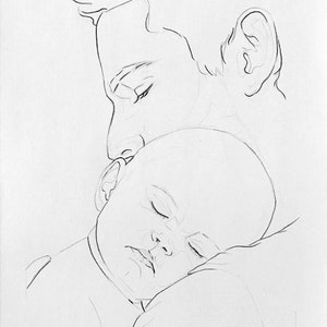 Madre Y Hija Padre E Hijo Dibujo A Lapiz Minimalista Etsy Madre Y Hija Padre E Hijo Dibujo A Lapiz Minimalista Etsy