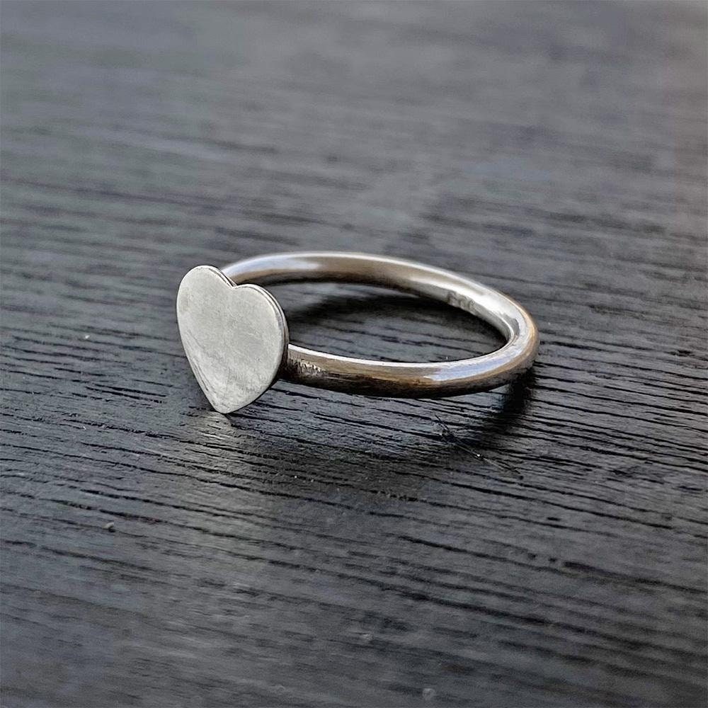 Dainty Simplistic Silver Adjustable Sterling Silver Heart Pinky Sieraden Ringen Midiringen Wedding Bridesmaids Girls Gift Midi Knuckle Infinity Love Heart Ring 