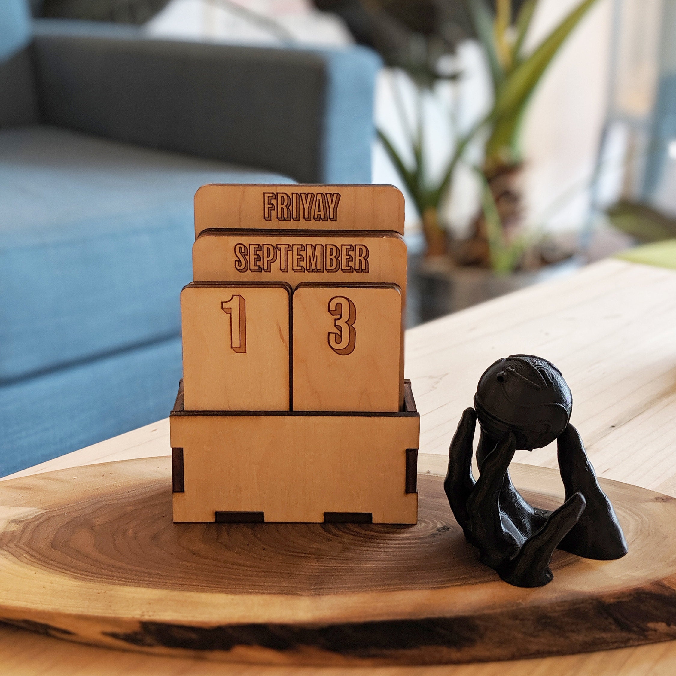 Customizable Laser Cut Perpetual Calendar Etsy Australia