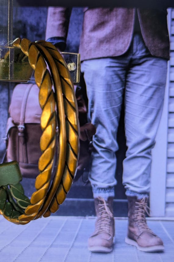 Braided Copper Cuff Bracelet - image 2