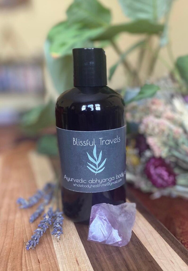 Ayurvedic Abhyanga Body Oil 8oz Etsy