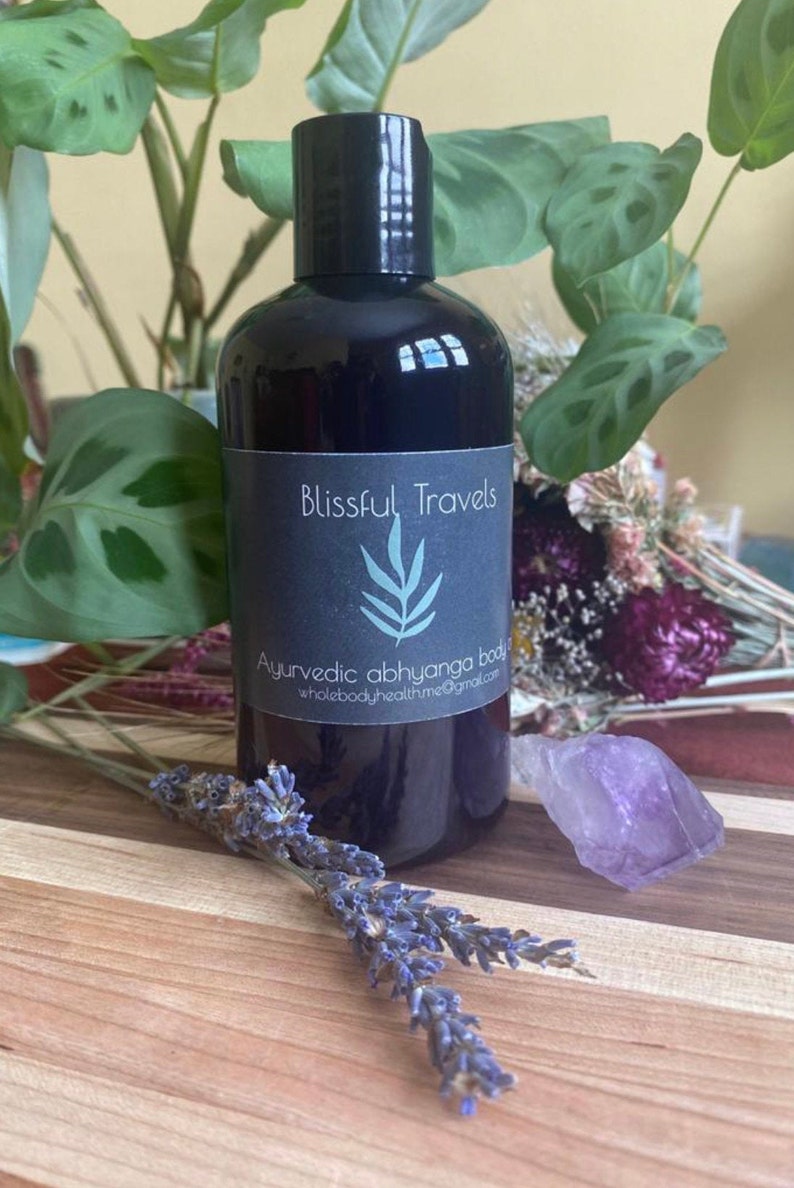 Ayurvedic Abhyanga Body Oil 8oz Etsy