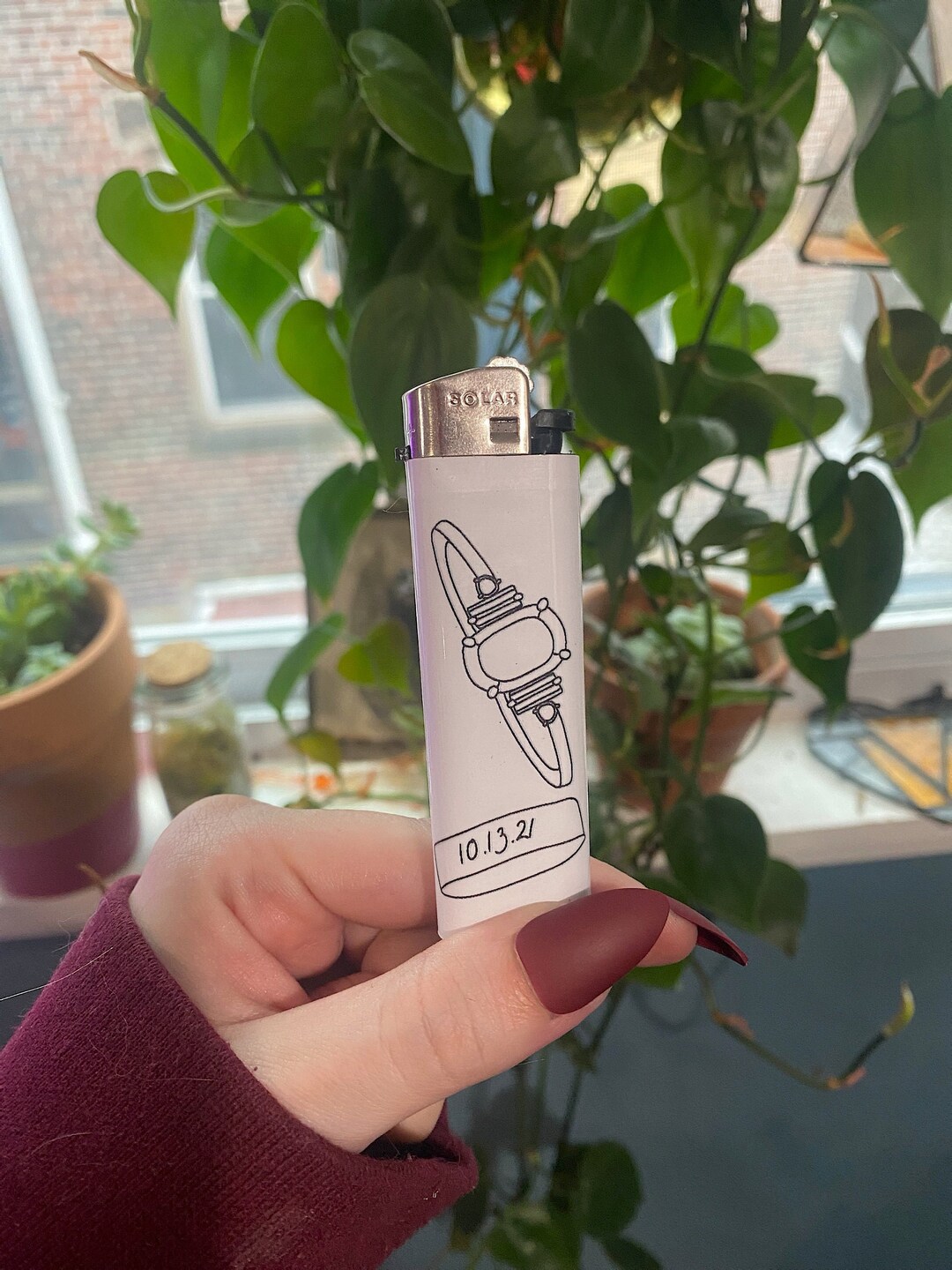 Custom Wedding Lighter Etsy
