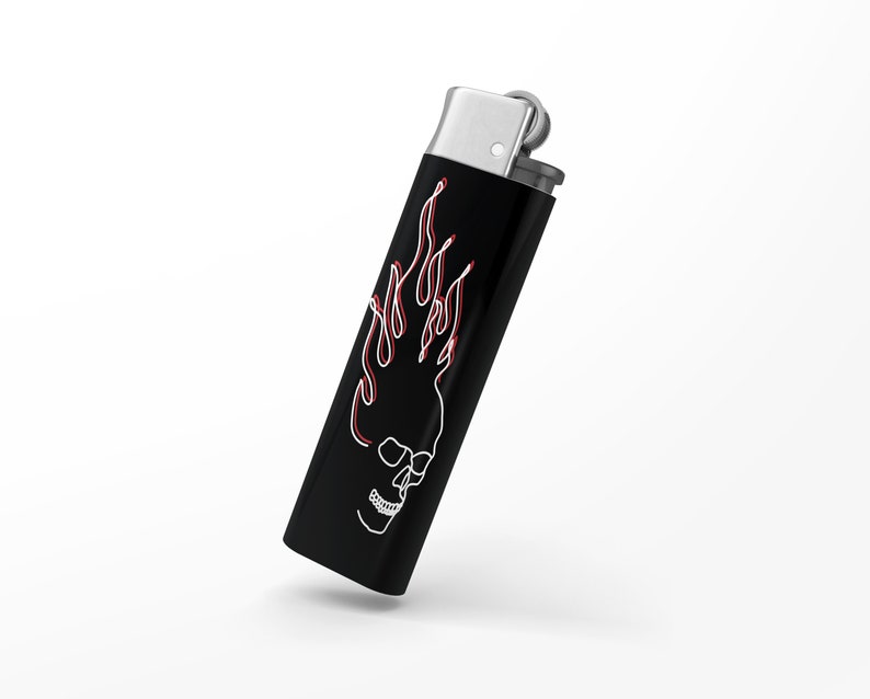 Skull Flame Lighter 