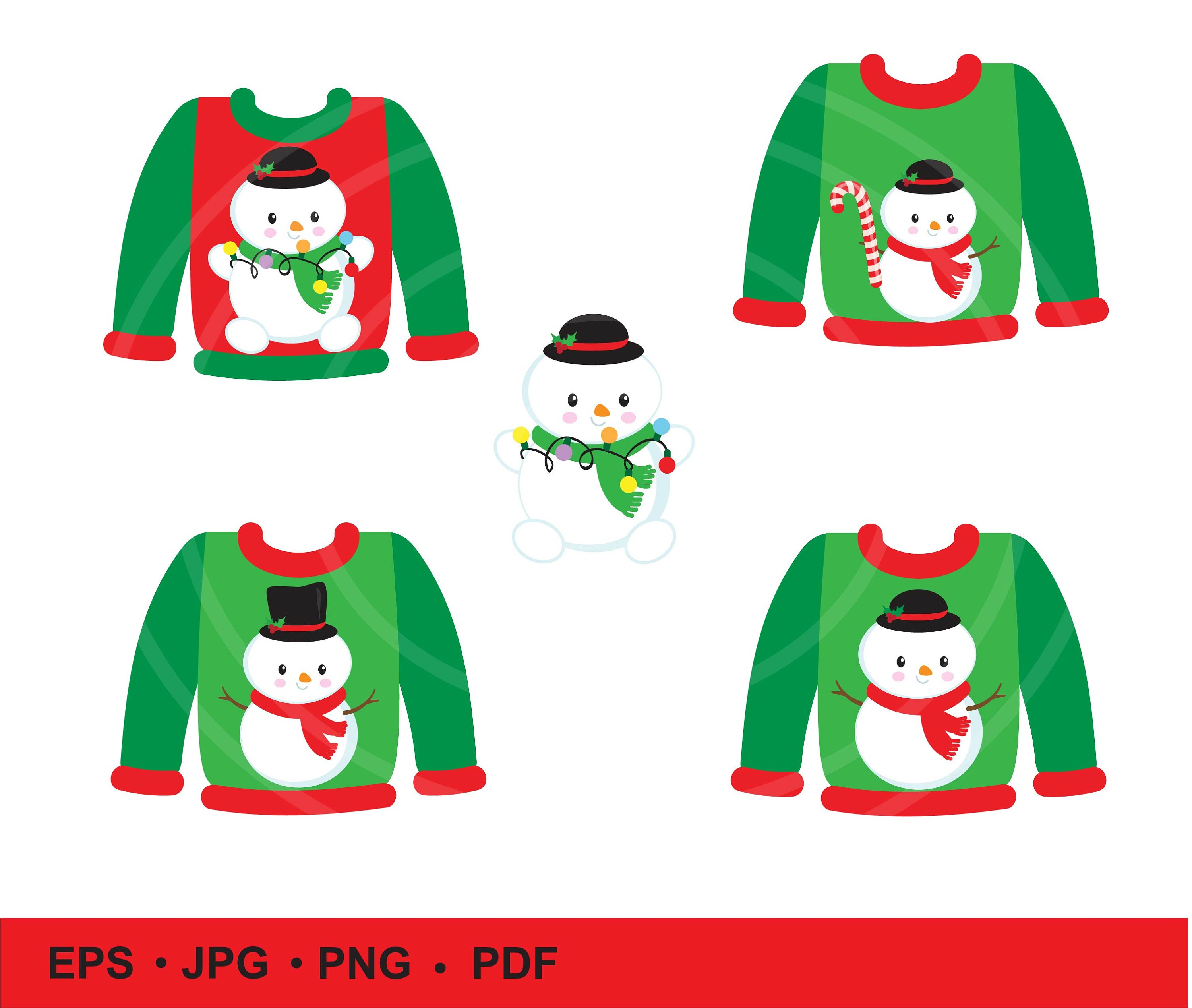 Ugly Sweaters Clip Art 66 - zgjan1l