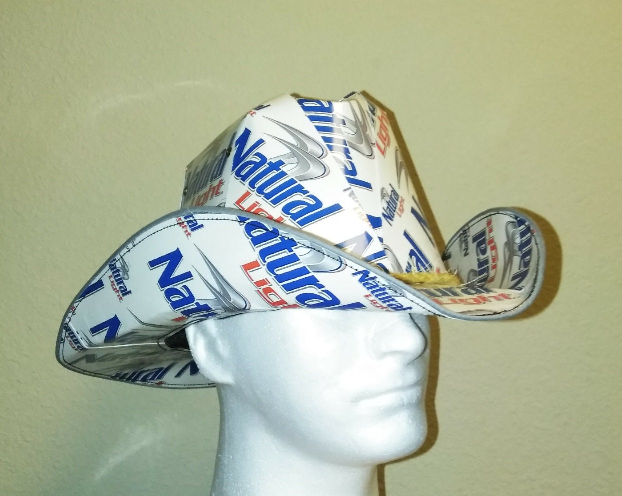 Natural light beer cowboy hat Outlet