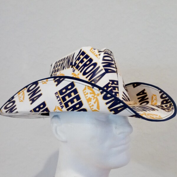 Beer Box Cowboy Hat Etsy