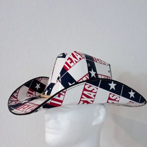 Texas Flag Cowboy Hat - Etsy