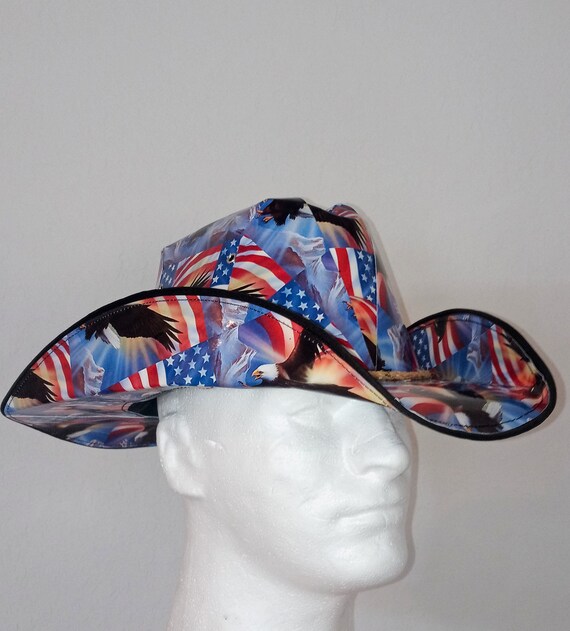 4th of July American Eagle Cowboy Hat 