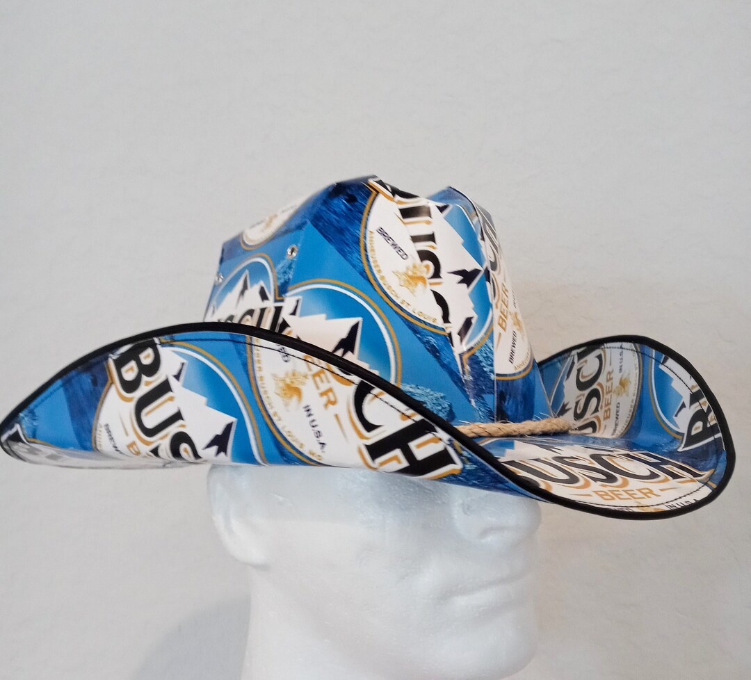 Team Beer Hat Busch Regular Etsy