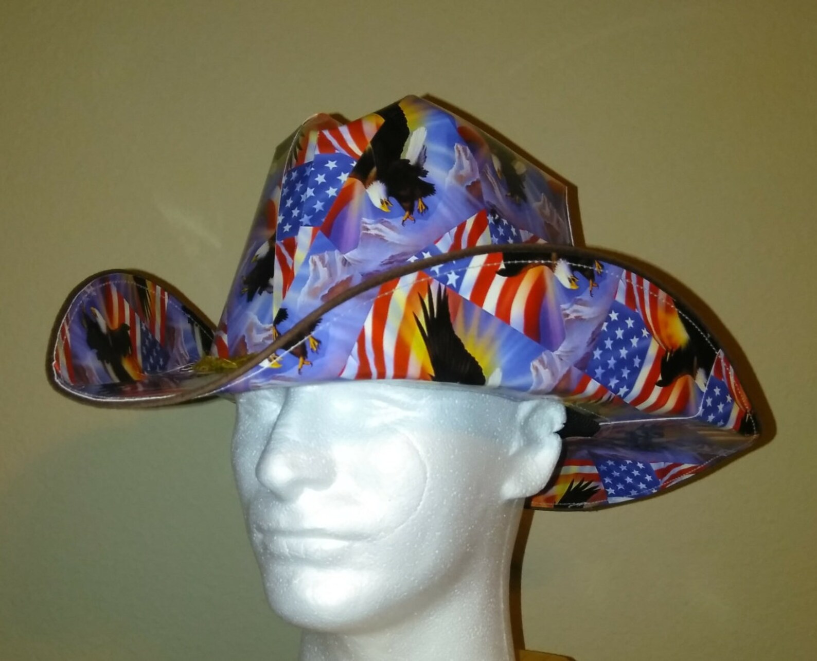 American Eagle Cowboy Hat Etsy