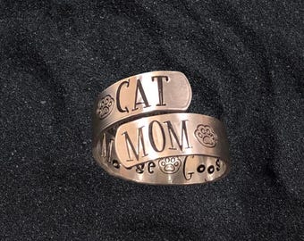 Full of Cattitude Wrap Ring fundraiser