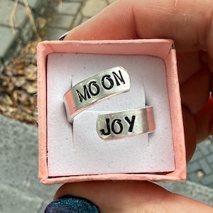 Moon joy ring