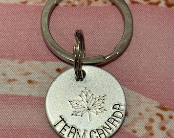 Team Canada keychain or pin