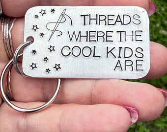 Threads keychain
