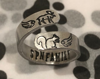 SPN Family Supernatural Ring