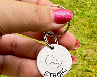 Ontario strong keychain