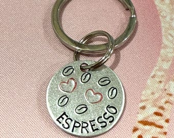 Espresso keychain