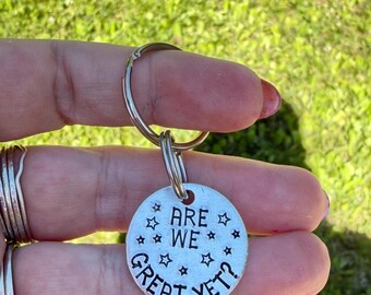 Are we great yet? Keychain