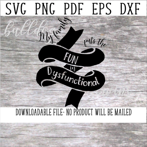 Download Funny Family SVG Dysfunctional Family Clipart Funny Wood ...