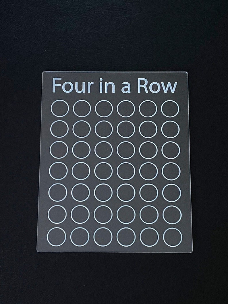 Acrylic Dry Erase Game Boards Hangman Tic Tac Toe Four in A Etsy