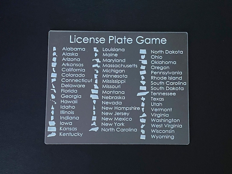 Acrylic Dry Erase Game Boards Hangman Tic Tac Toe Four in A Etsy