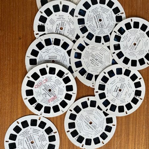 viewmaster reels, RP and SP and DR reels, view-master,  buyers choice, collectibles, sawyer