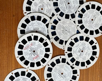 viewmaster reels, RP and SP and DR reels, view-master,  buyers choice, collectibles, sawyer