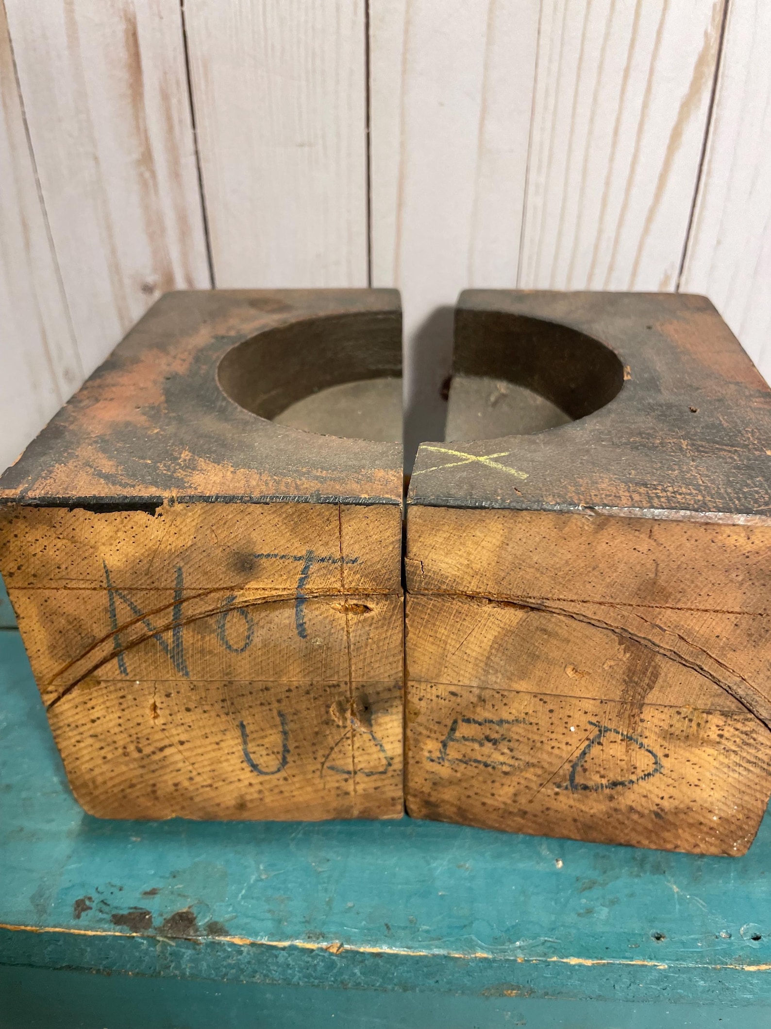 Specialty Vintage Wood Industrial Style Decor