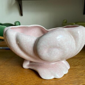 Pink Shawnee planter, MCM, gift for gardeners, vintage planter, succulents