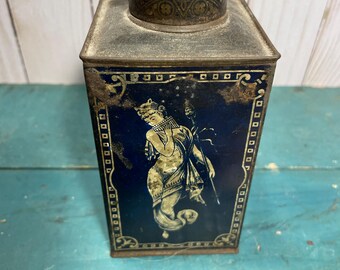 Vintage Kakao-Extrakt Dose, Fry's, Eitelkeit, Schreibtisch-Organizer, Sammlerstück, kleine Größe