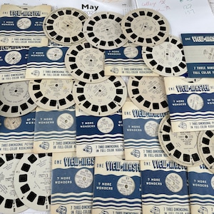 viewmaster STATE reels, Fair to Very Good condition, sawyer view-master, individual reels, buyers choice, collectibles
