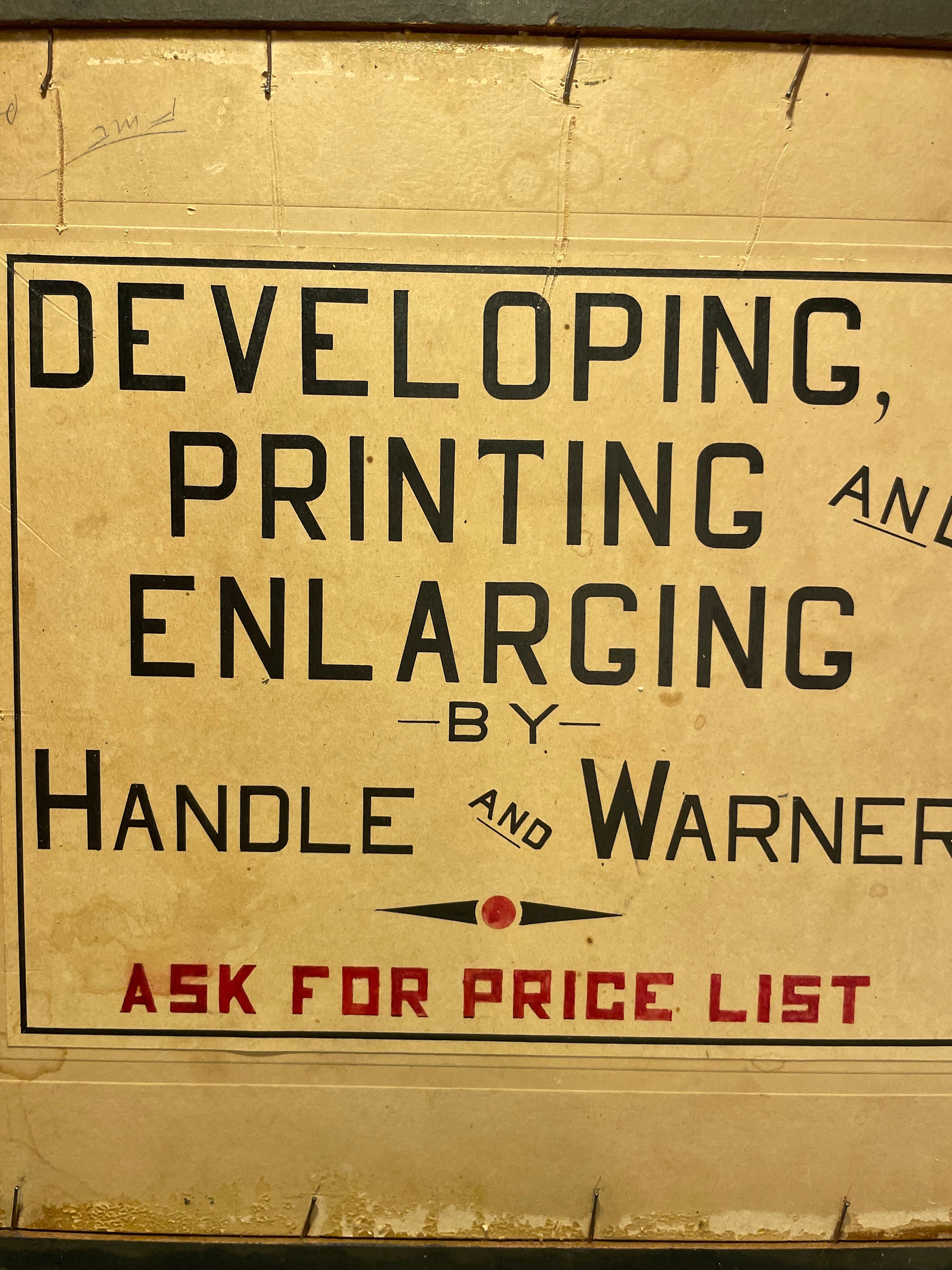 Printing Window Sign, Ephemera, Dark Academia, Found Art, Photo Shop ...