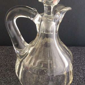 Antique pressed glass,Victorian glass cruet, Duncan and Miller #73, Early American Pressed Glass, EAPG,wedding,housewarming,flowers