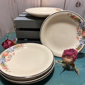 Deco graphic porcelain butter pat, butter plate, small dishes,trinket tray, porcelain, china, gift for her, bureau