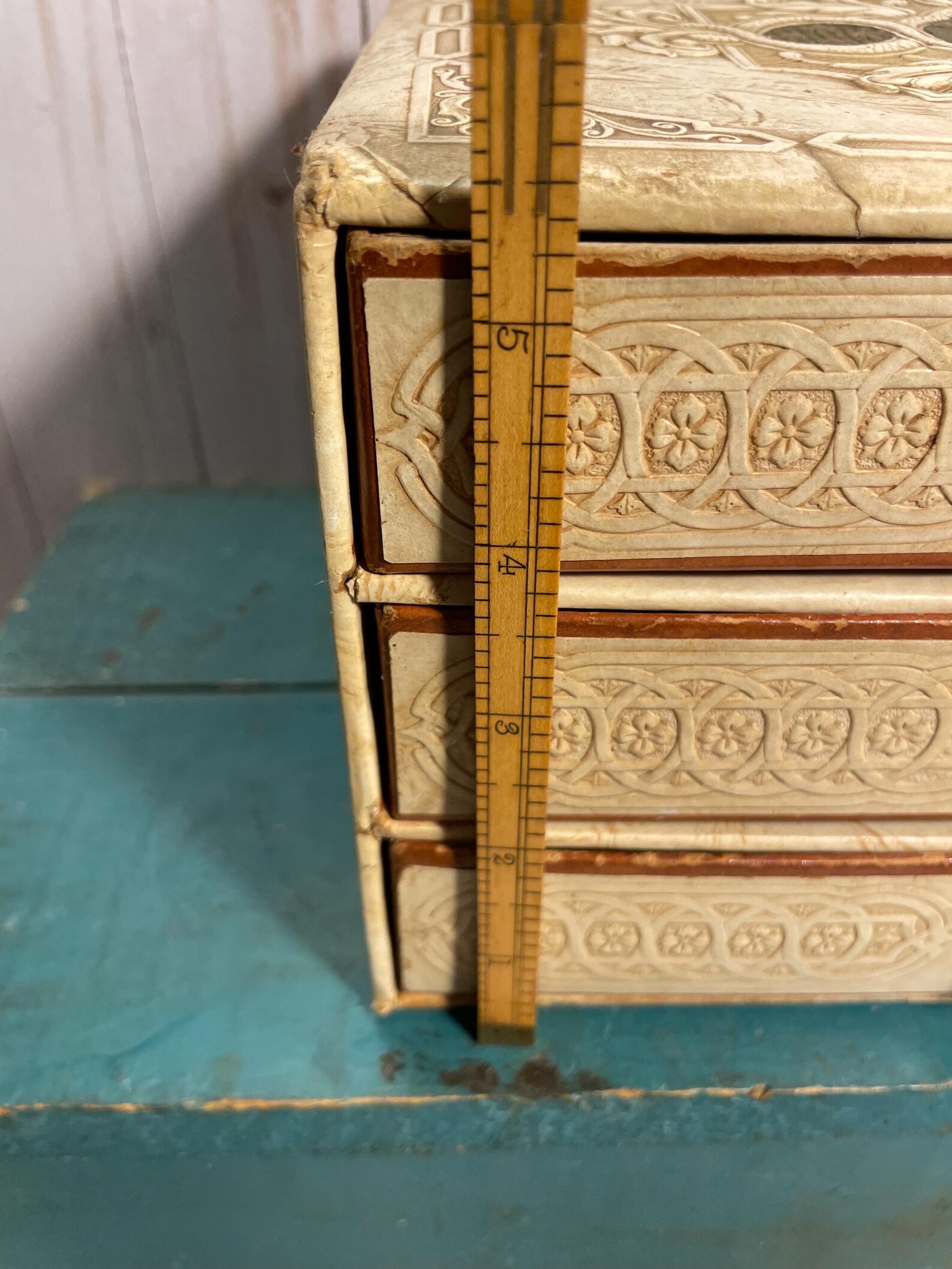 Antique Handkerchief Box, Vintage Vanity, Bedroom Storage, Jewelry Box ...