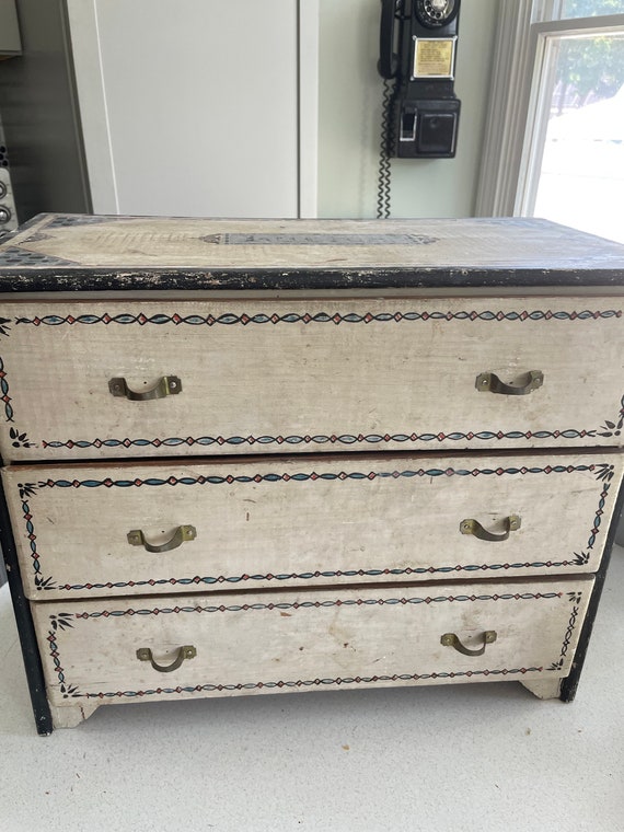bureau dresser Handcrafted Wooden Nine Drawer solid brass hinges SOLID RECLAIMED TEAK WOOD 9