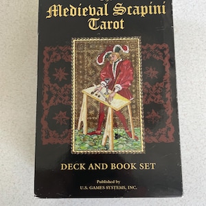 ブックセットは絶版♥The Medieval Scapini Tarot The Medieval Scapini Tarot by Luigi Scapini