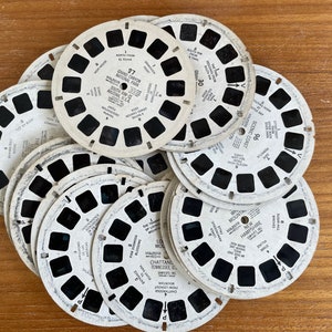 PICK YOUR OWN VIEW MASTER REEL - Single View-Master Reel by Number - Red  Chevron