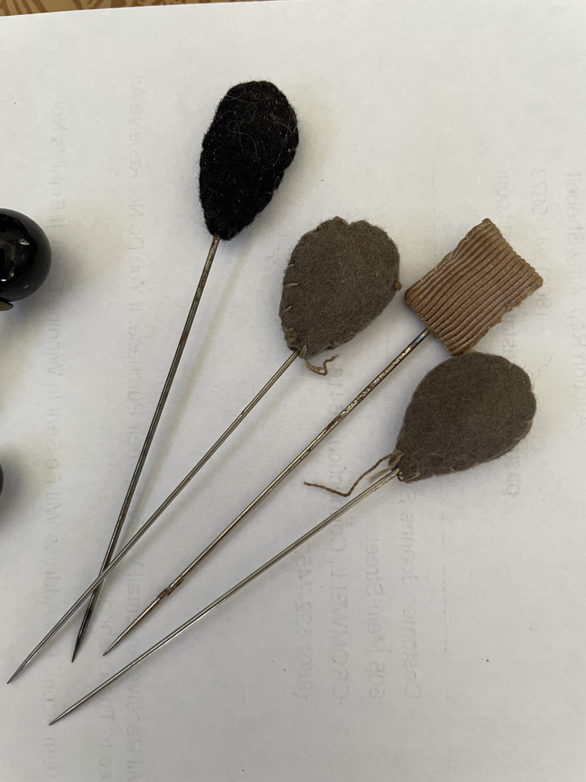 Vintage Hat Pins Stick Pins Victorian Art Deco and Newer Etsy