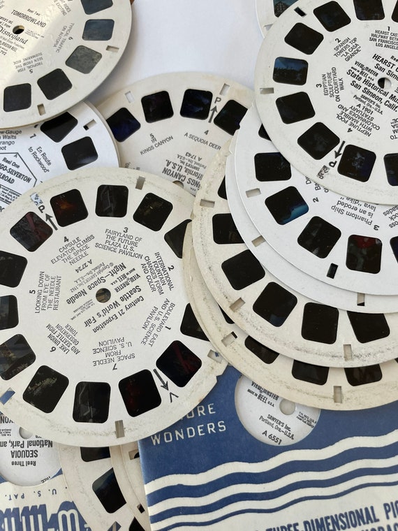 Viewmaster Reels, A Reels, Reels That Start With A, Sawyer View
