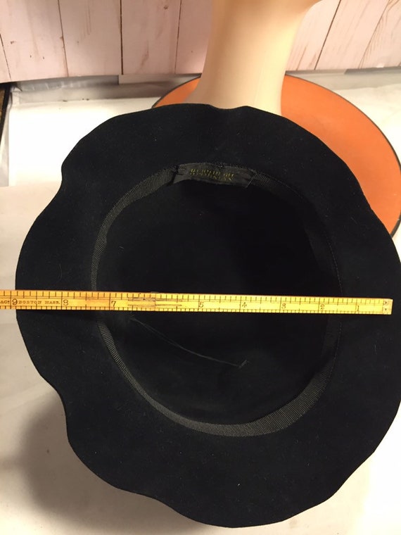 Bergdorf Goodman NY felt fadora Philip Treacy Side Sweep Wool Felt Fedora Hat - Bergdorf Goodman main image 4