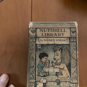Nutshell Library, Maurice Sendak, 1962, pink boards, dust jackets, first edition