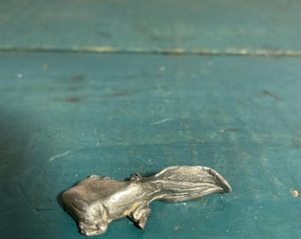 ヴィンテージのユダヤ教の置物、手彫り、オリーブの木、イスラエル
