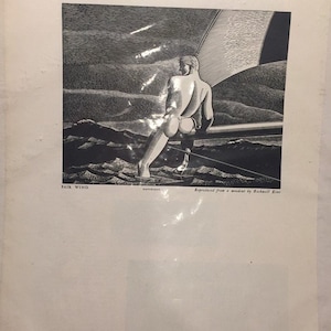 1931 Yacht Advertisement, sailing, American Car and Foundry, original magazine ad, vintage yachting advertisement,  car ephemera, man cave