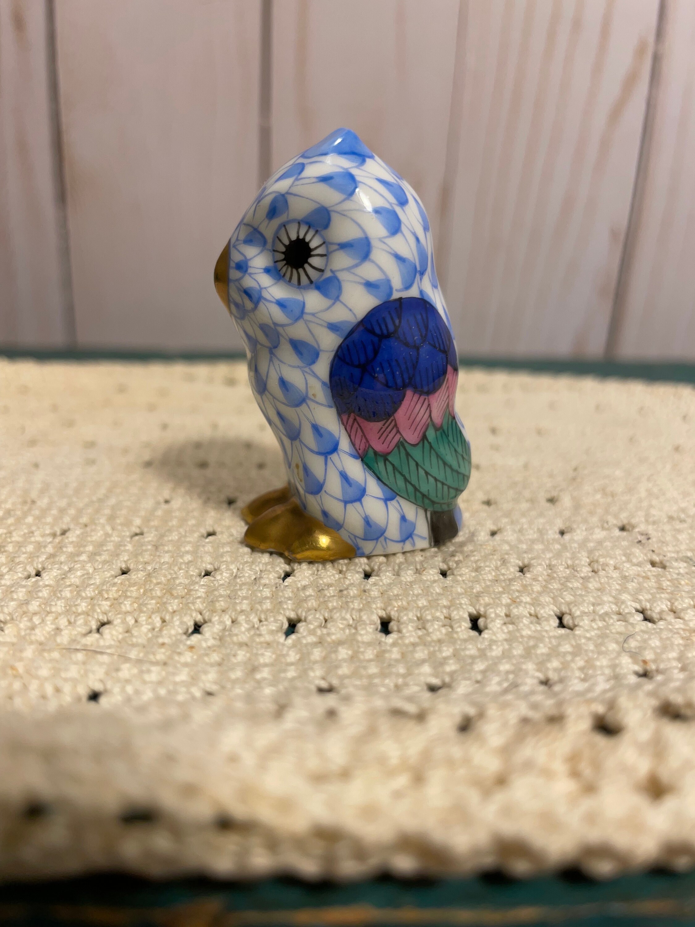 Herend Owl - Etsy