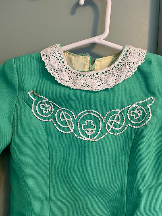 Vintage dance costume, Irish dance, competition dress… Gem