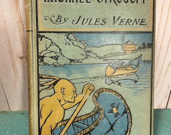 Michael Strogoff, Jules Verne, early edition, good condition