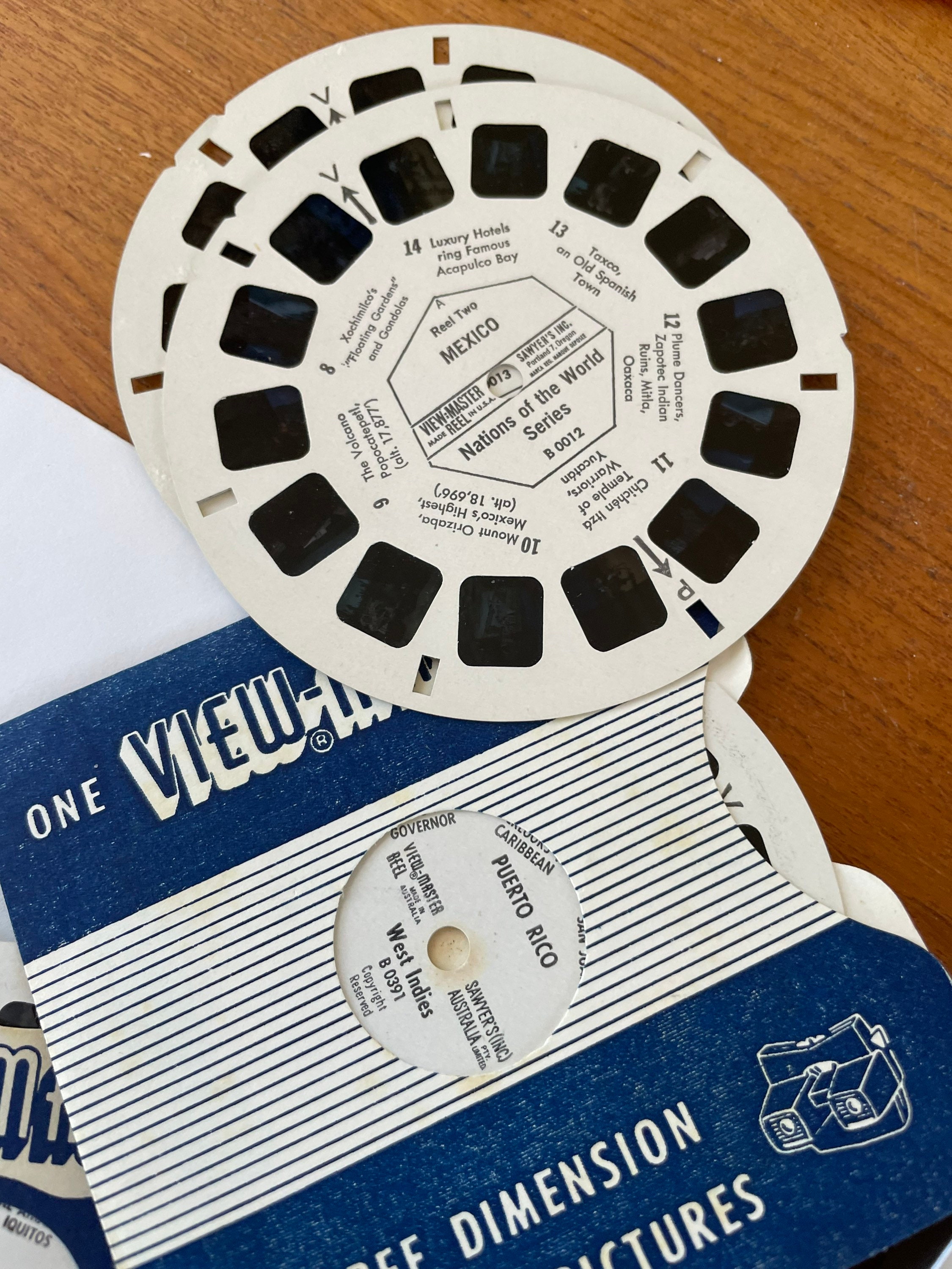 Viewmaster Reels, B Reels, Bubble Pack Reels, Reels That Start With B,  Sawyers, View-master, Buyers Choice, Collectibles 