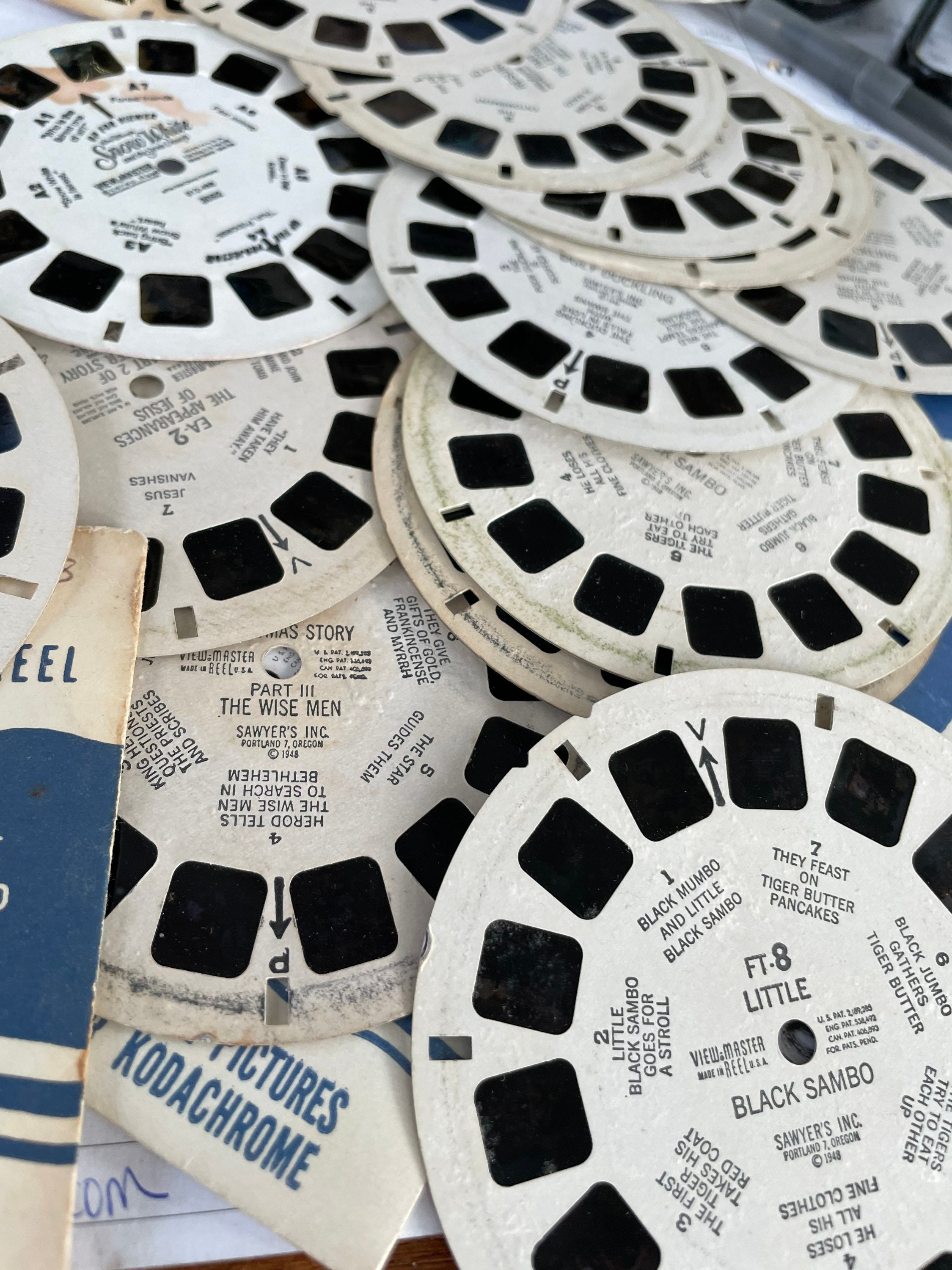 OLD Viewmaster Reels, LOW NUMBER 1-100, Assorted Individual Reels, Buyers  Choice, View-master, Collectibles 